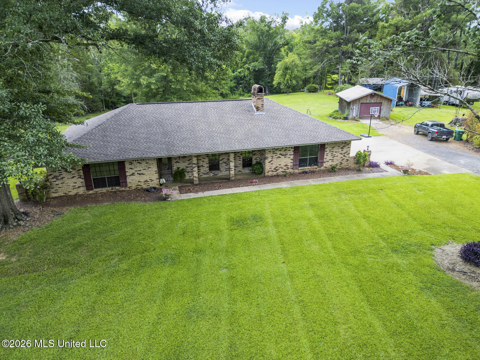 5121 Old Jackson Road Terry, MS 39170 - Photo 42 of 42 5121 Old Jackson Rd drone-7