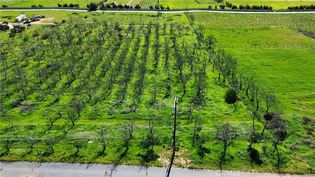 a view of a field of a building