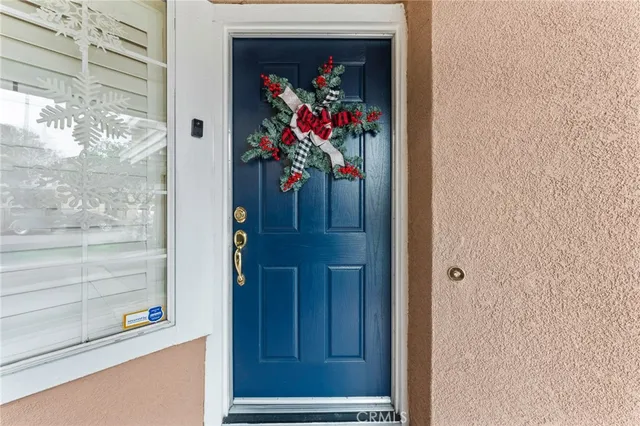a view of a entryway