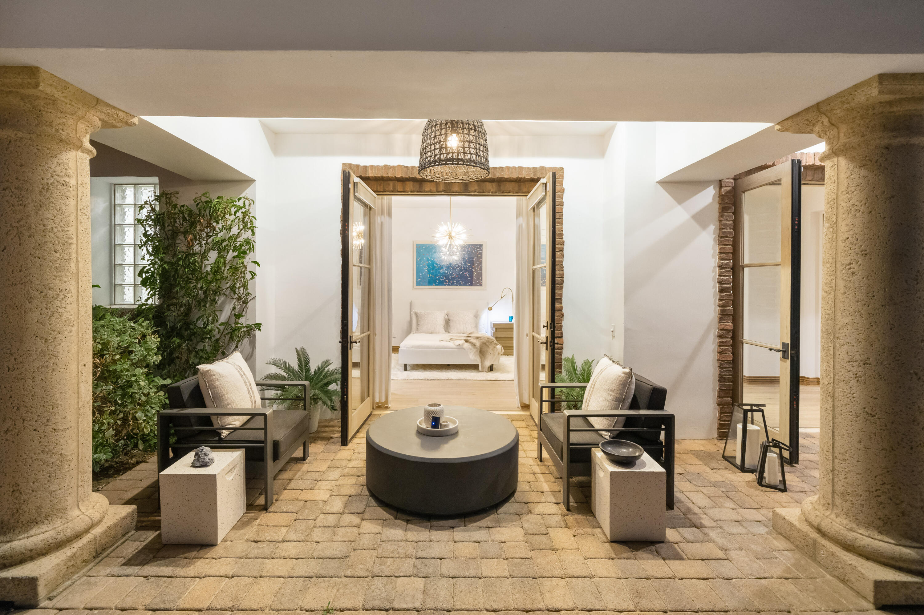 80820 Via Portofino La Quinta, CA 92253 - Photo 32 of 52 a room with wooden floor and furniture