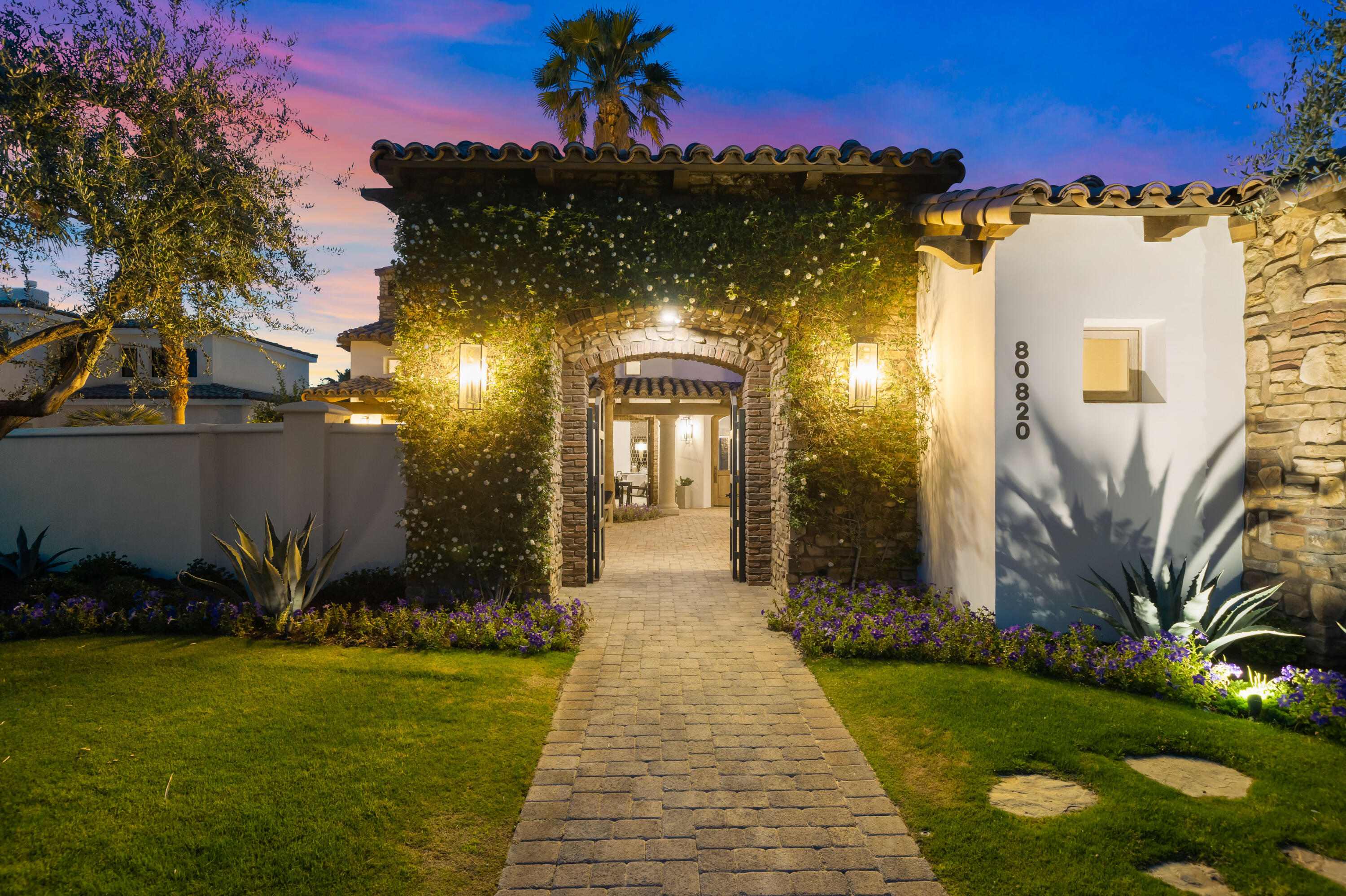 80820 Via Portofino La Quinta, CA 92253 - Photo 4 of 52 a view of a house with a yard