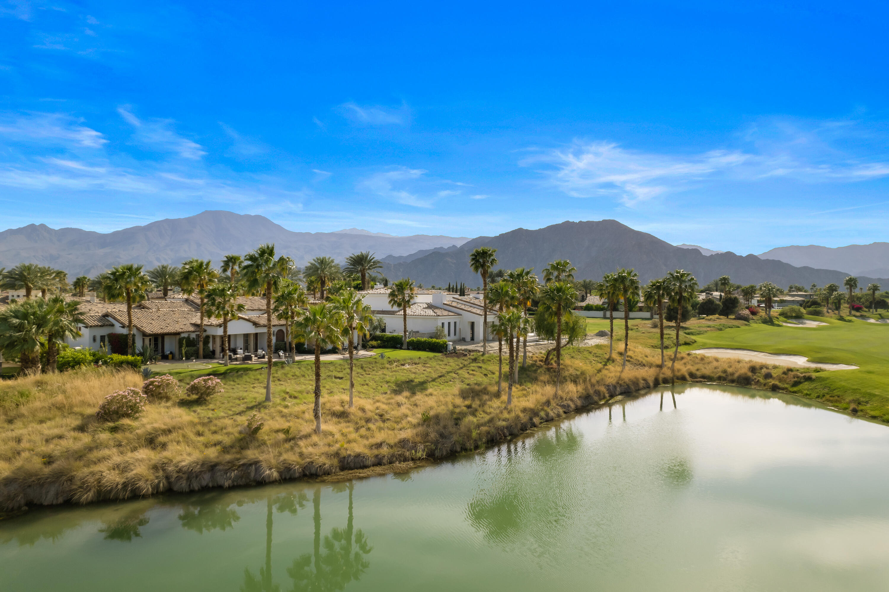 80820 Via Portofino La Quinta, CA 92253 - Photo 50 of 52 a view of a lake with a mountain