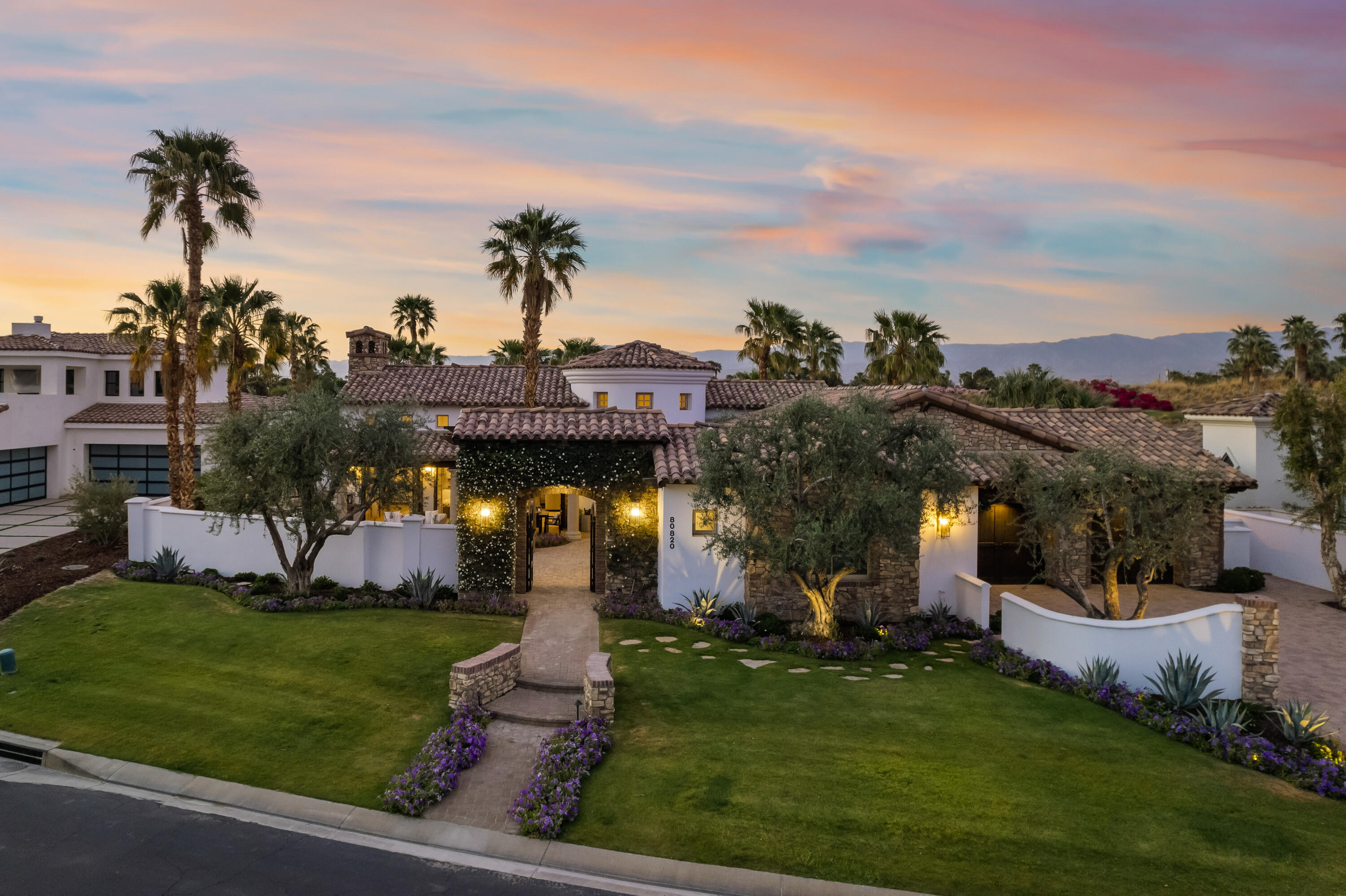 80820 Via Portofino La Quinta, CA 92253 - Photo 52 of 52 a view of a house with a garden