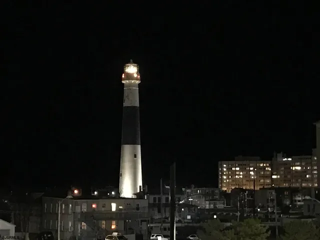 a city view with tall buildings