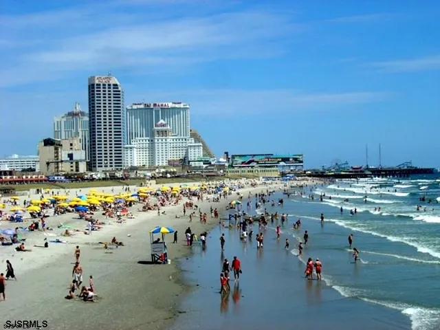 a front view of a multi story building