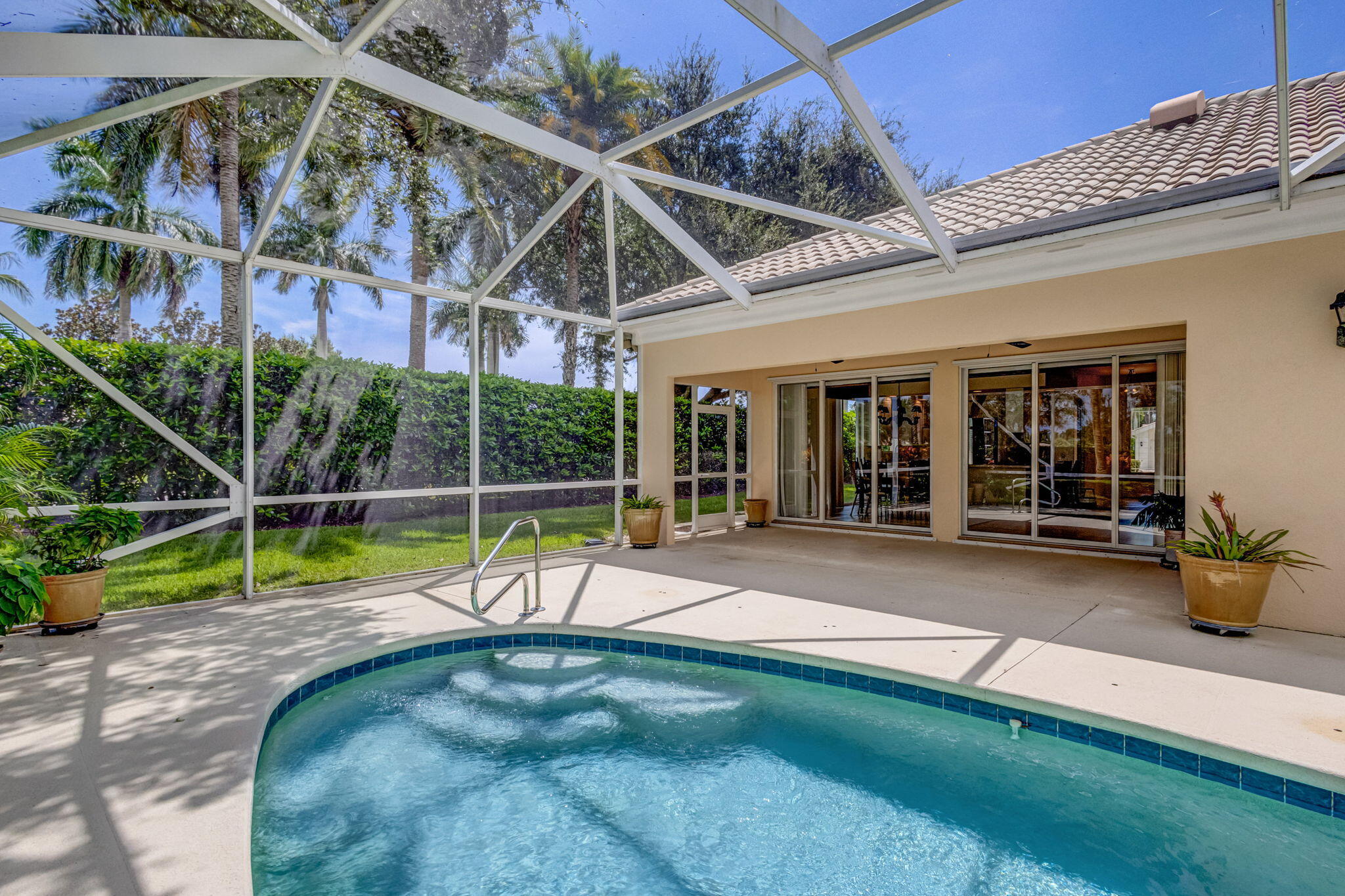 302 Aegean Road Palm Beach Gardens, FL 33410 - Photo 38 of 62 Back Pool View