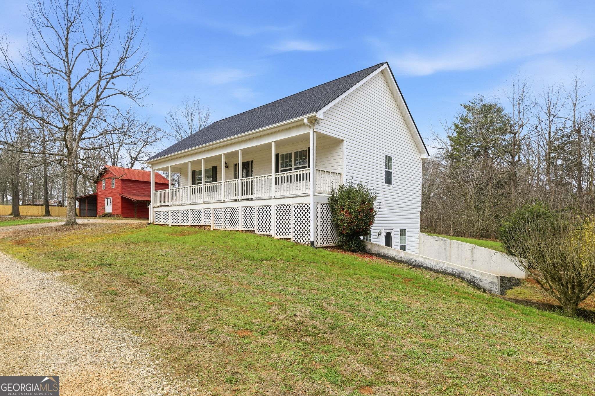 1429 Crumps Bridge Road Martin, GA 30557 - Photo 1 of 54 a view of a house with a yard and tree