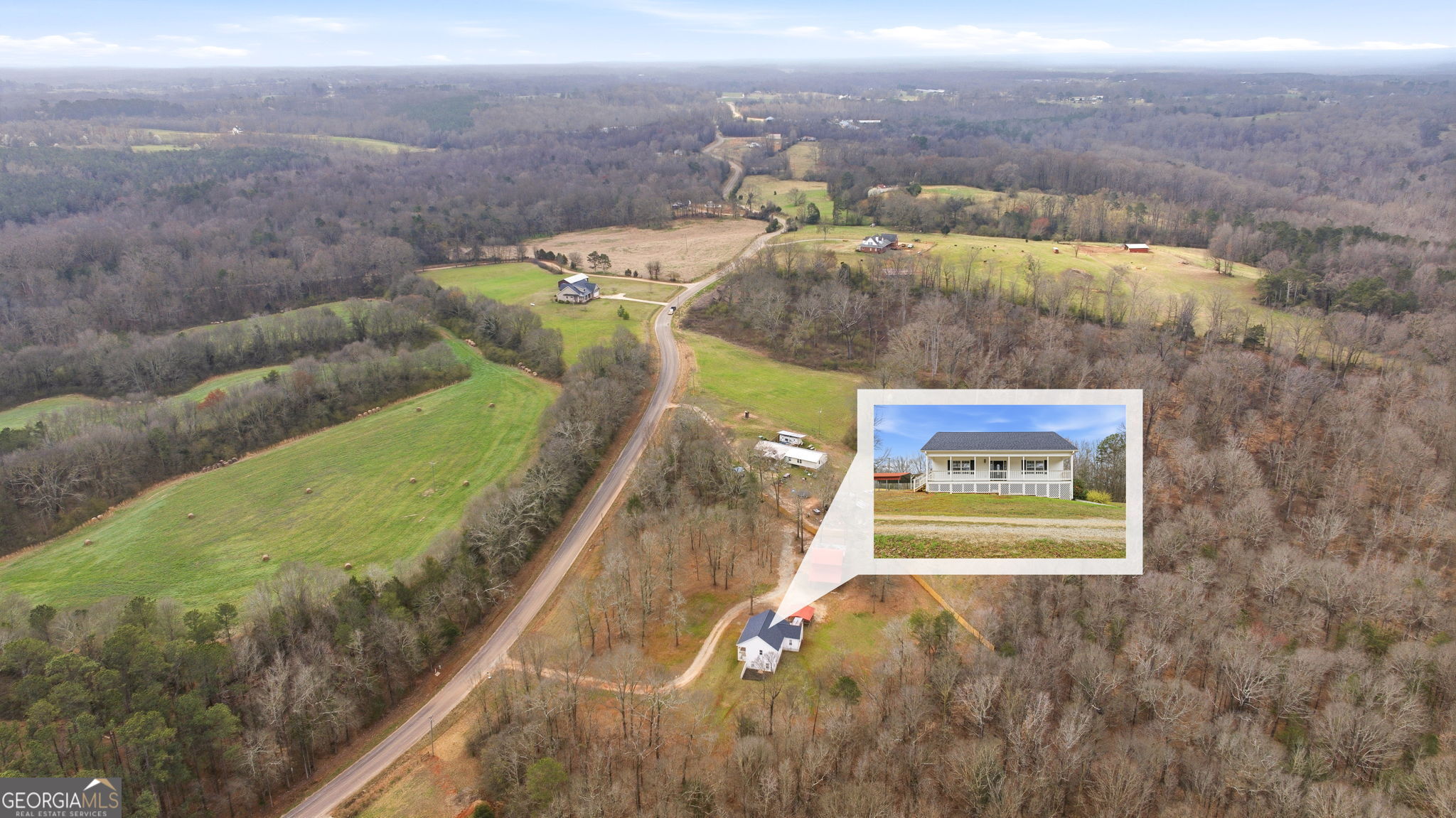 1429 Crumps Bridge Road Martin, GA 30557 - Photo 50 of 54 a view of a city from a balcony