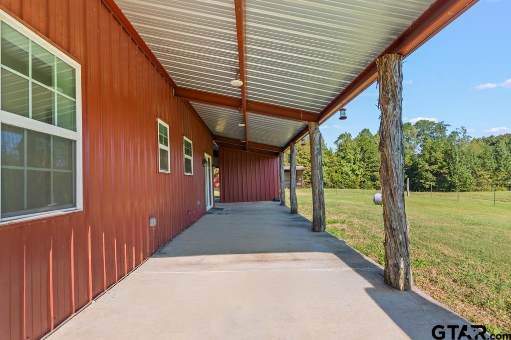 3400 Pony Road Gilmer, TX 75644 - Photo 20 of 46 a view of a porch