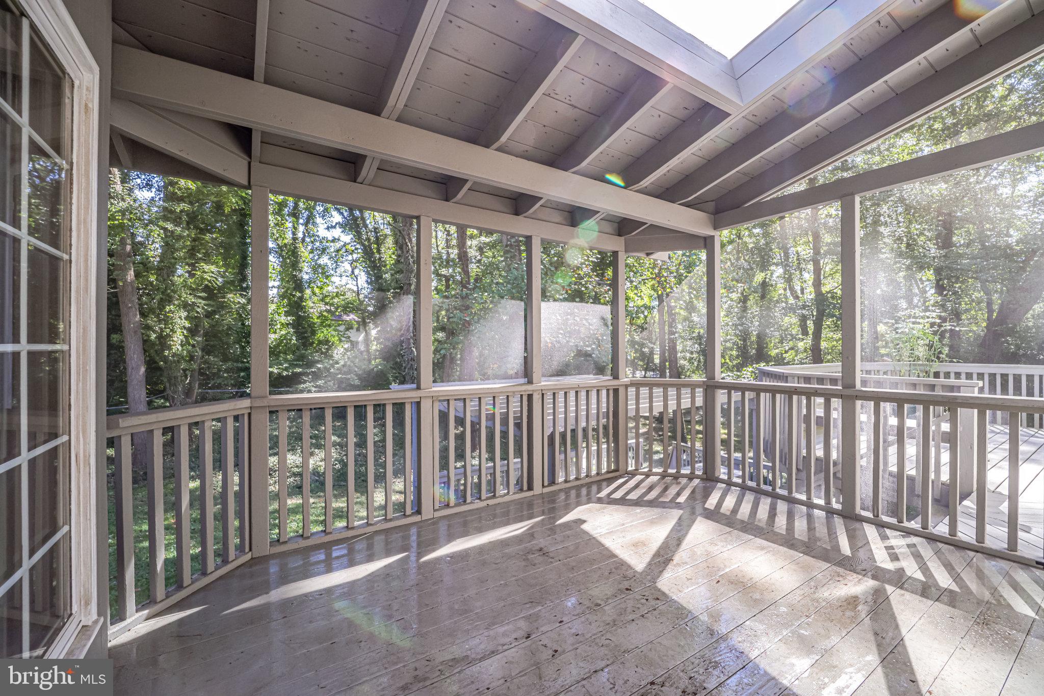 8313 Crown Court Road Alexandria, VA 22308 - Photo 66 of 80 Screen porch off kitchen