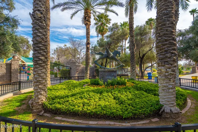a view of a house with outdoor space and sitting area
