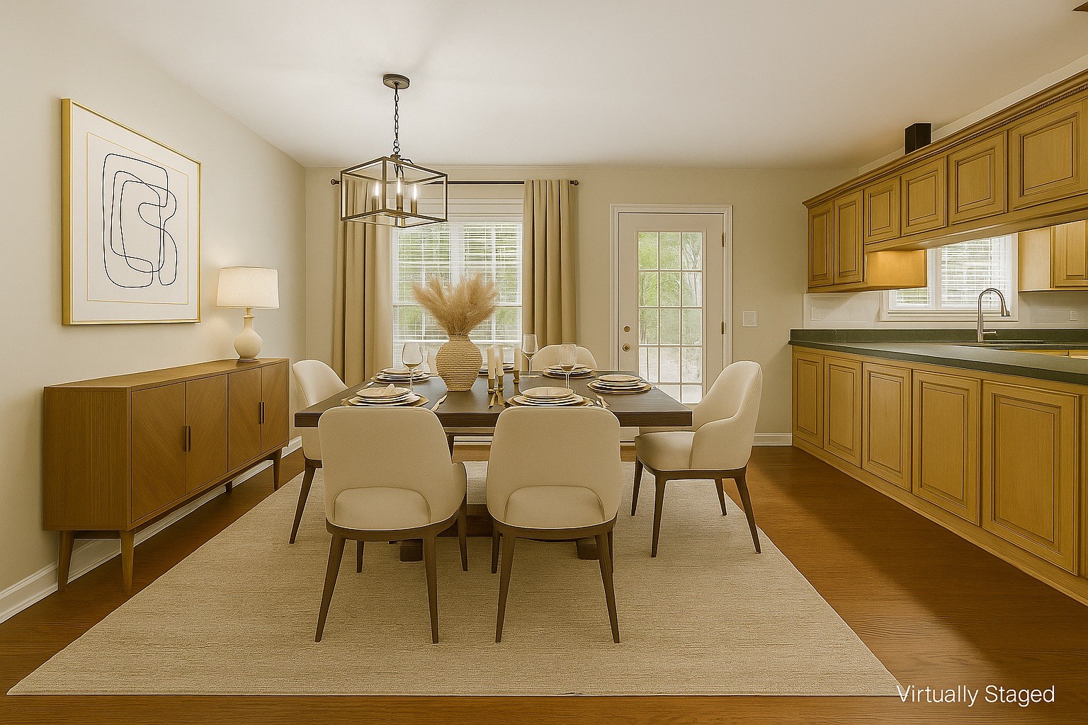 5430 Wiley Hollow Road Culleoka, TN 38451 - Photo 12 of 54 a view of a dining room with furniture and window