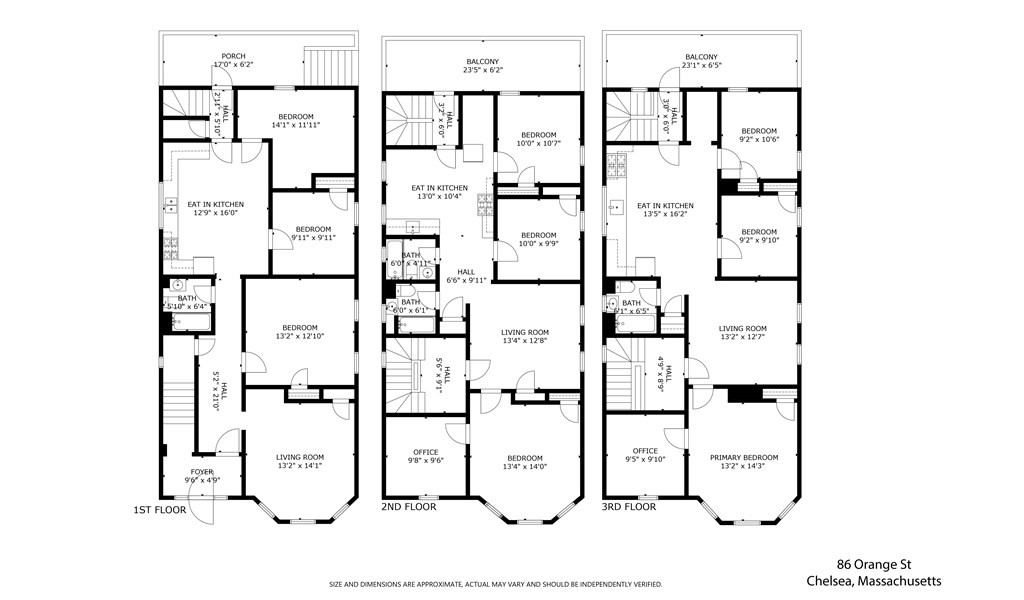 86 Orange Street Chelsea, MA 02150 - Photo 4 of 4 a picture of a floor plan
