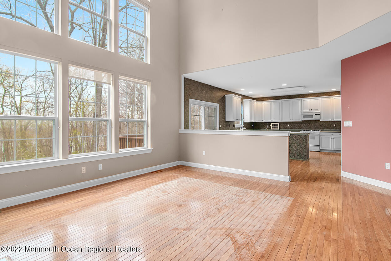 46 Glen Rock Road Cedar Grove, NJ 07009 - Photo 10 of 36 a view of a kitchen with a sink and wooden floor