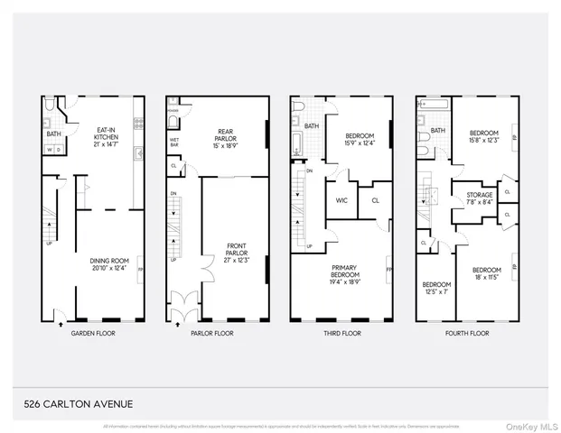 $5,199,000 | 526 Carlton Avenue | Prospect Heights