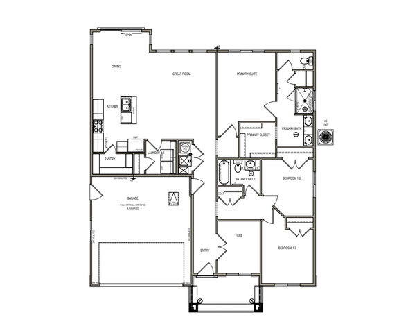 412 West 3025th Street South Logan, UT 84321 - Photo 34 of 34 Floor plan