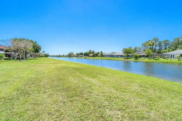 a view of an ocean and city