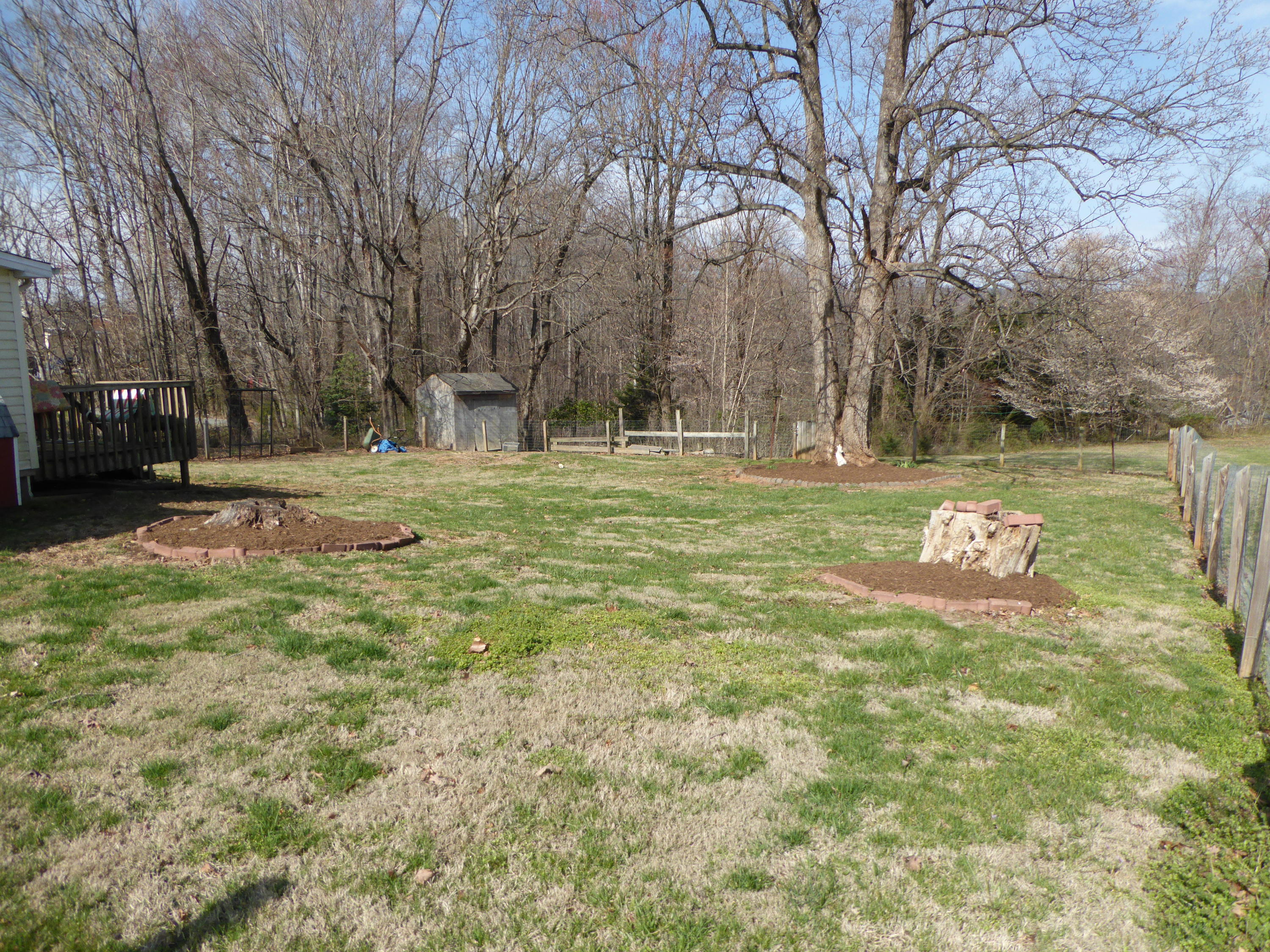 810 Scuffling Hill Road Rocky Mount, VA 24151 - Photo 20 of 52 a big yard with flowing stream of water in middle