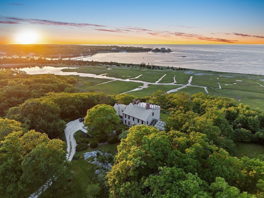 24 Wood Island Road Scituate, MA 02066 - Photo 20 of 42 a view of a city and an ocean