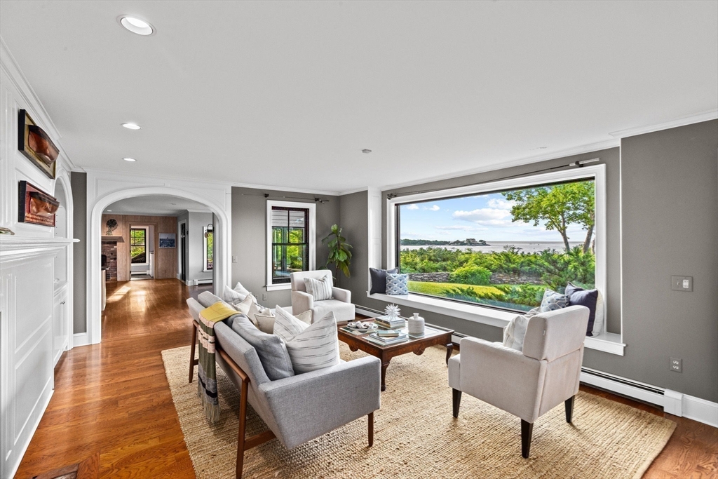 24 Wood Island Road Scituate, MA 02066 - Photo 34 of 42 a living room with furniture and a large window