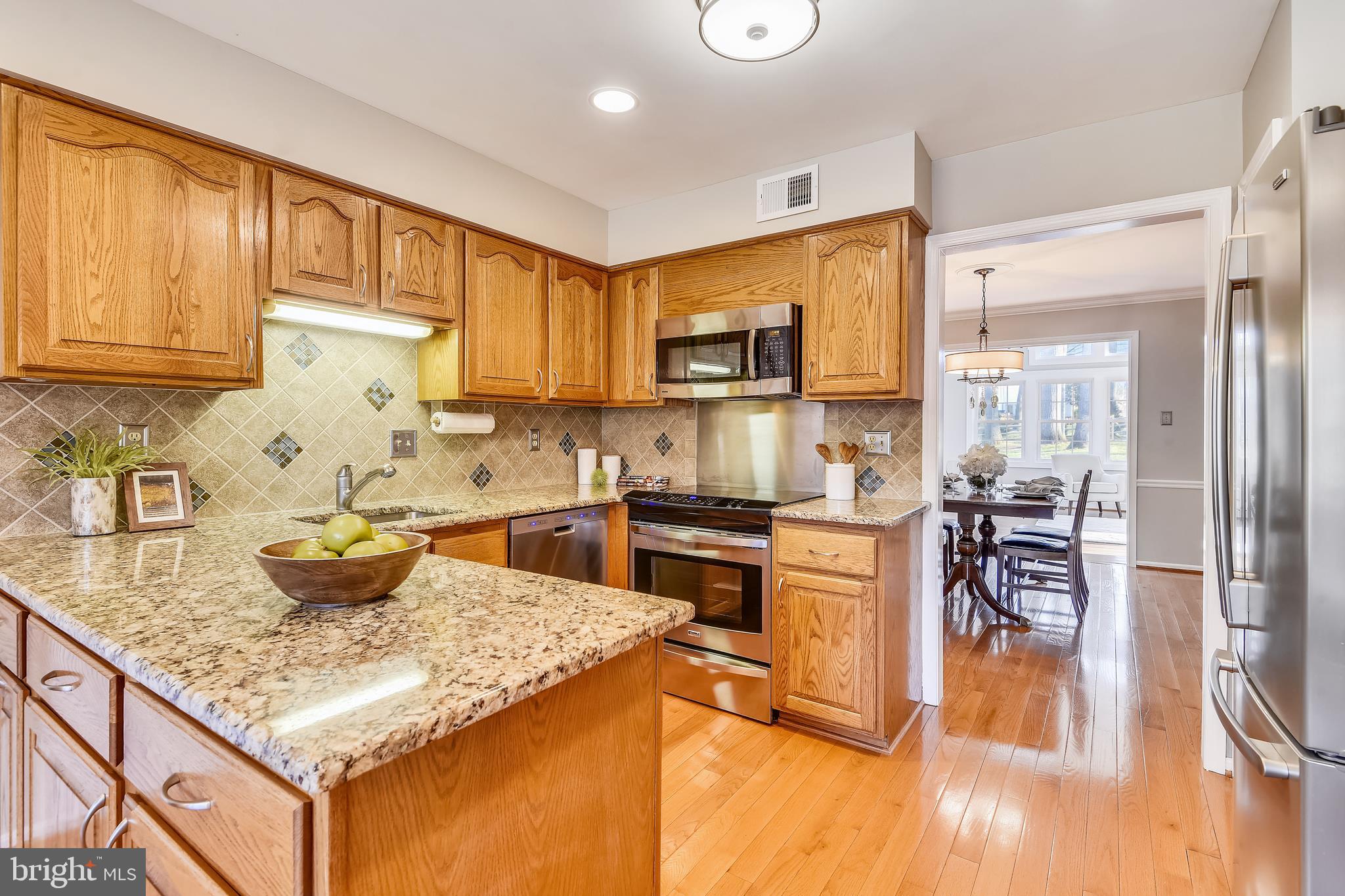 3221 Miller Heights Road Oakton, VA 22124 - Photo 19 of 60 Kitchen has Stainless Steel Appliances.