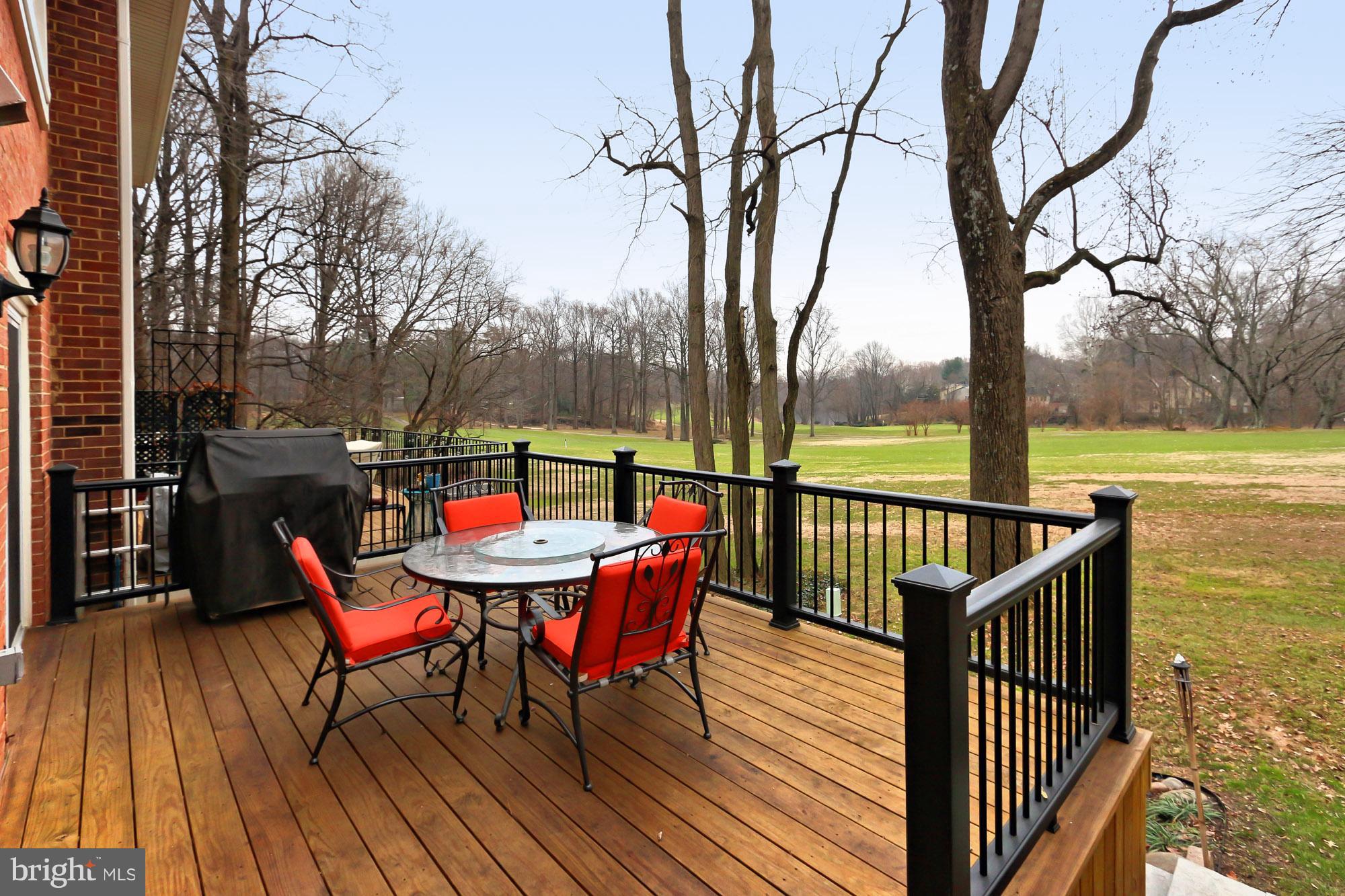 2078 Golf Course Drive Reston, VA 20191 - Photo 35 of 42 Deck With View Of Golf Co