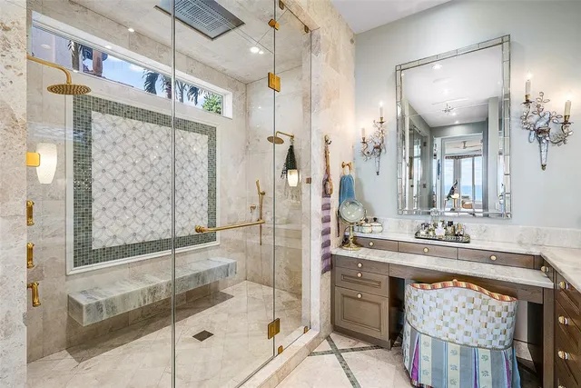 walk in closet with wooden floor