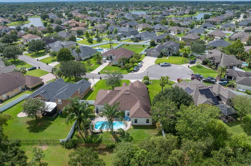 2724 North Portofino Road St. Augustine, FL 32092 - Photo 72 of 86 an aerial view of residential houses with outdoor space
