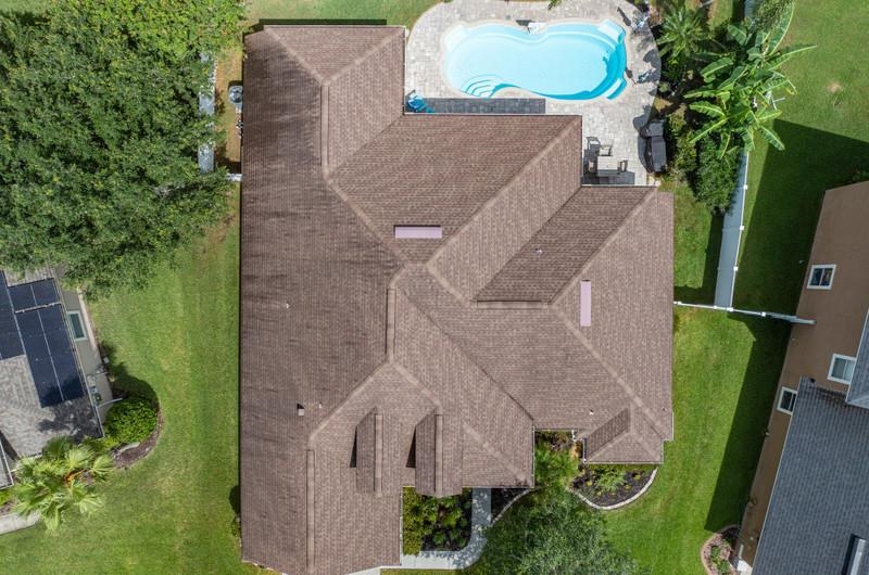 2724 North Portofino Road St. Augustine, FL 32092 - Photo 83 of 86 Drone / aerial view of a pool area