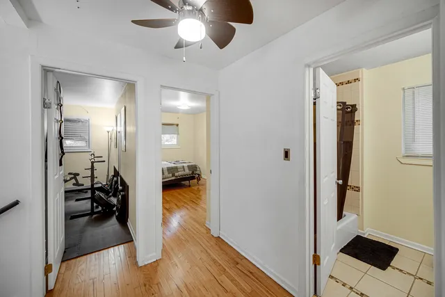 a room with furniture and a flat screen tv