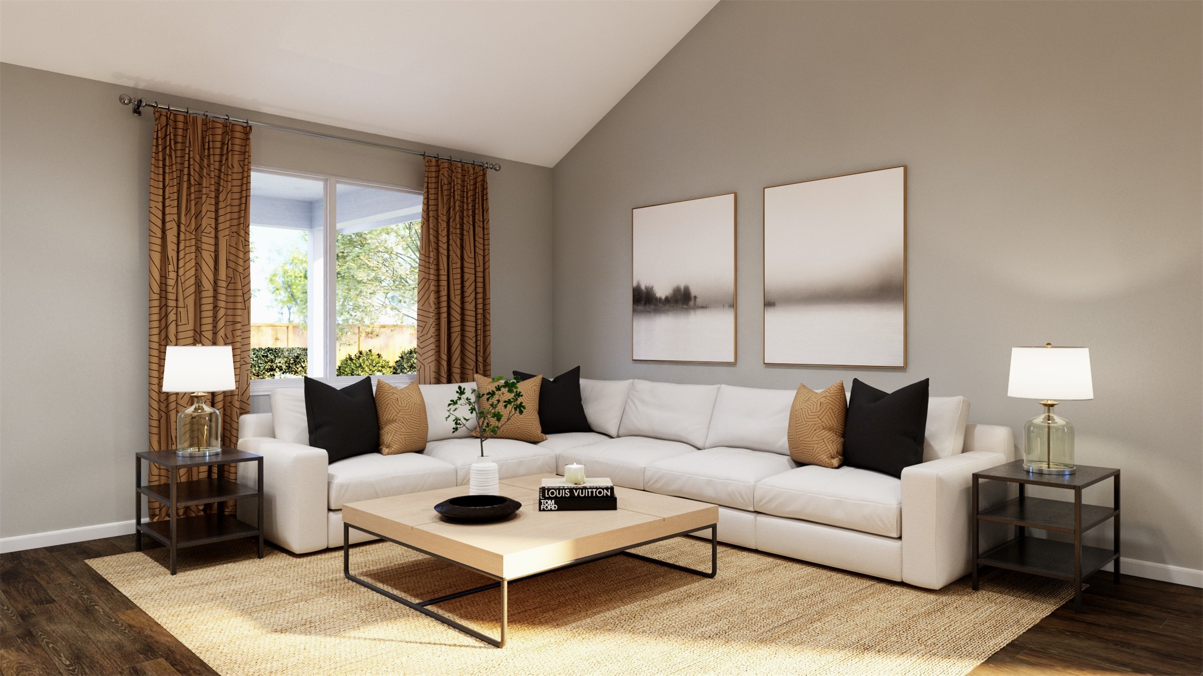 12123 Walden Road Montgomery, TX 77356 - Photo 13 of 32 a living room with furniture and a lamp