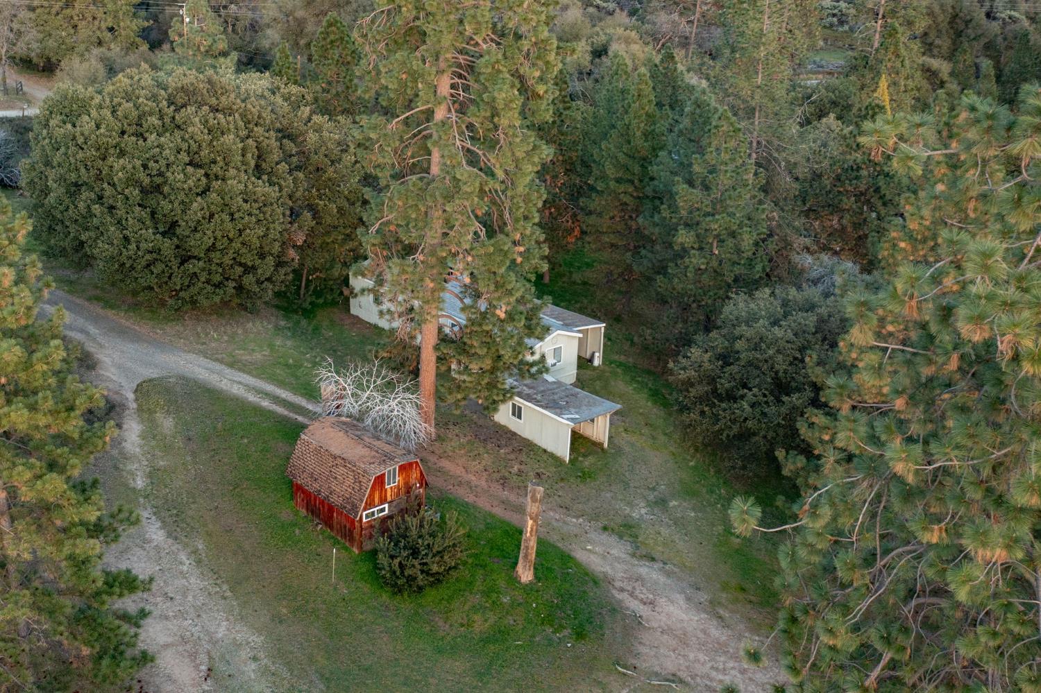 2811 East Westfall Road Mariposa, CA 95338 - Photo 24 of 25 an aerial view of a house with outdoor space