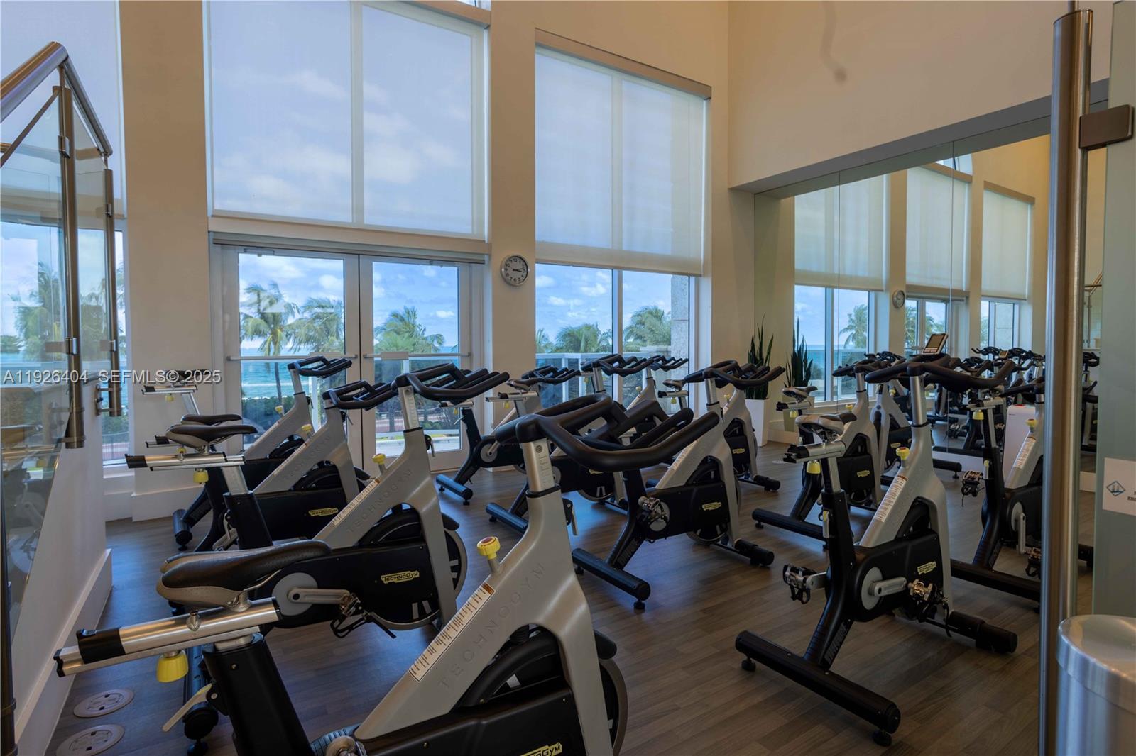 4779 Collins Avenue, Unit 504 Miami Beach, FL 33140 - Photo 35 of 45 a view of a room with gym equipment