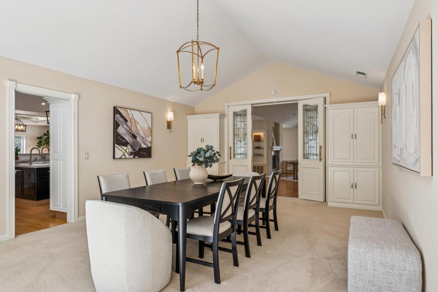 2905 Bird Rock Road Pebble Beach, CA 93953 - Photo 16 of 33 a view of a dining room with furniture
