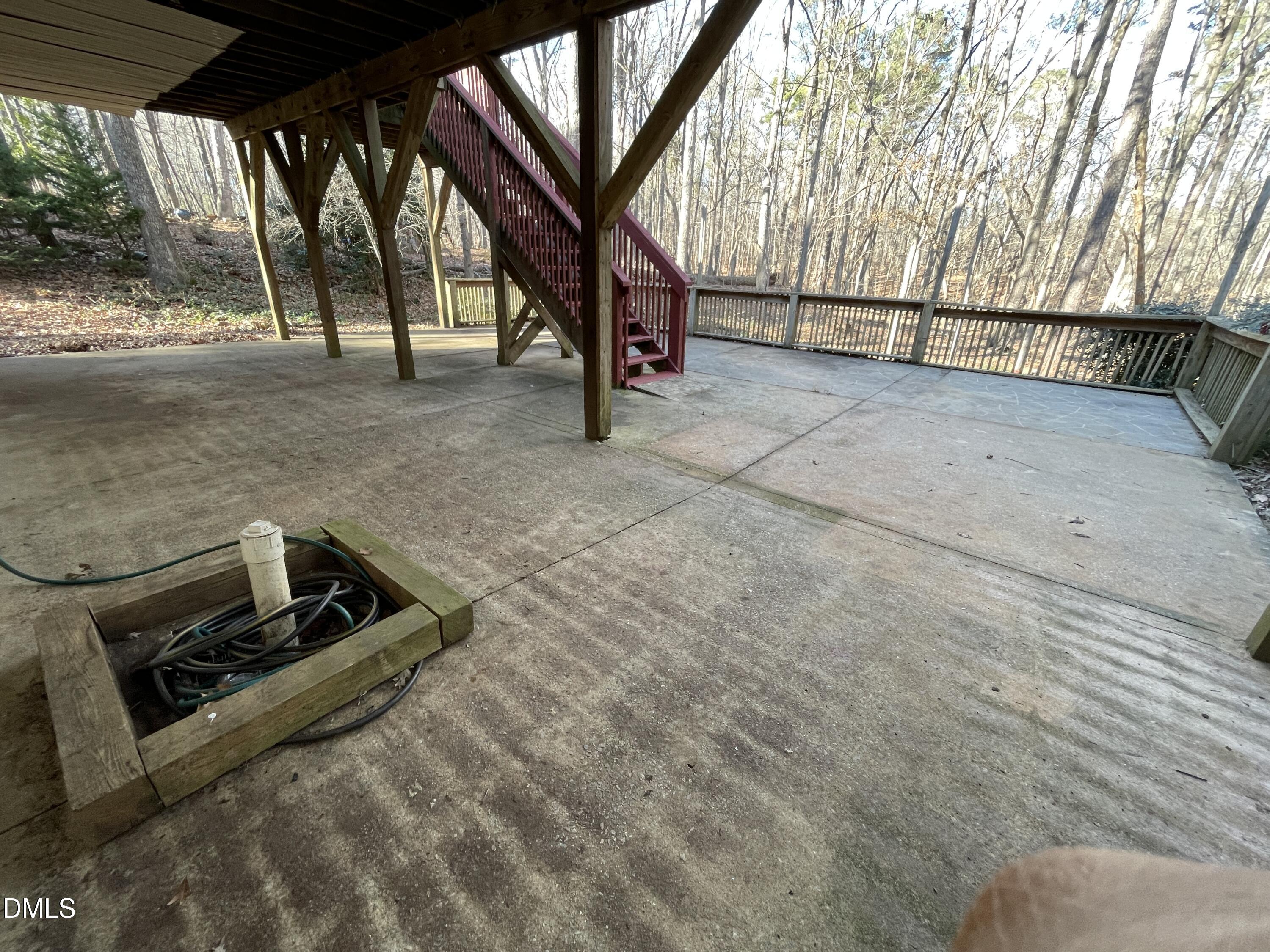 5632 Millrace Trail Raleigh, NC 27606 - Photo 5 of 26 a view of outdoor space and seating area