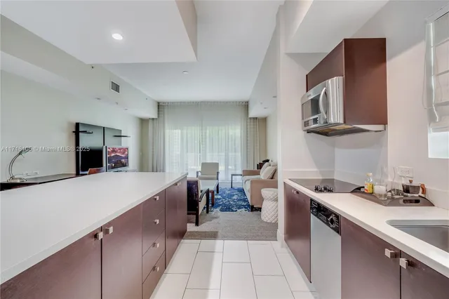 a very nice looking room with a large window