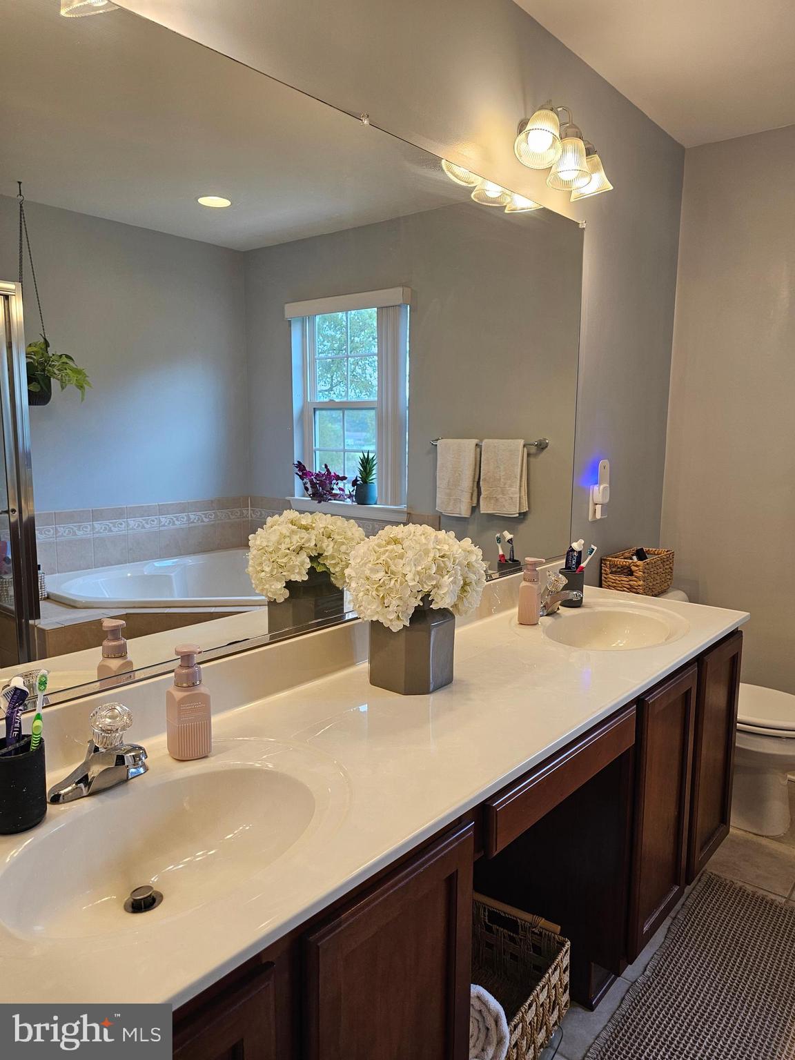64 Milestone Court Chambersburg, PA 17201 - Photo 49 of 59 Not a tiny 2 sink vanity, tons of room for all!