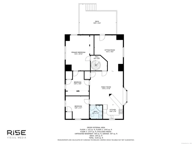 a view of a chandelier in a room