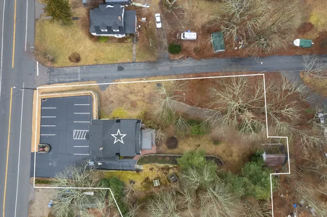 a view of a door of the house