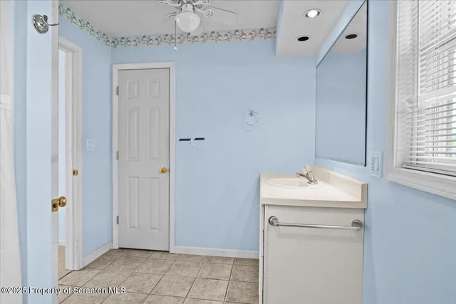 a view of brick walls