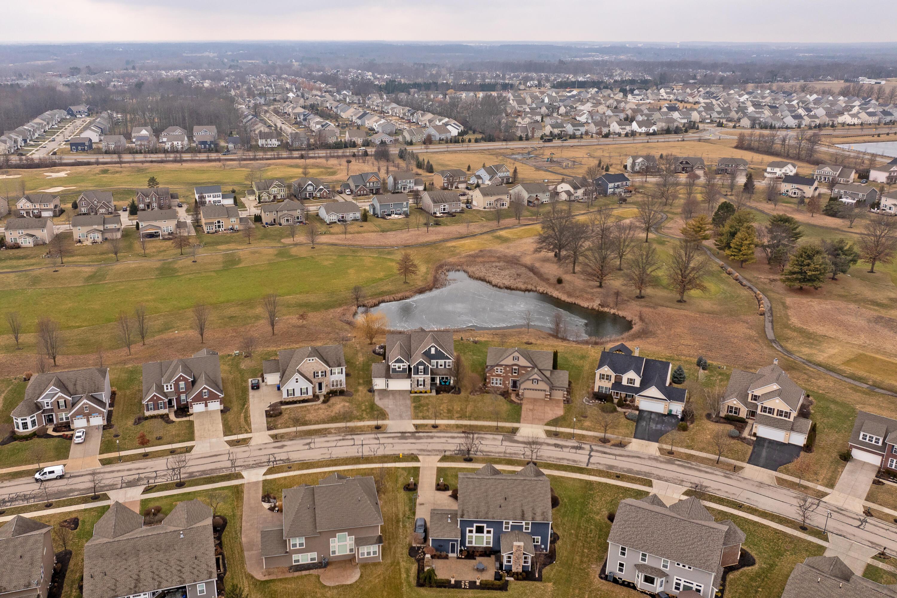 188 Kitdare Drive Delaware, OH 43015 - Photo 72 of 84 71. Front Aerial View