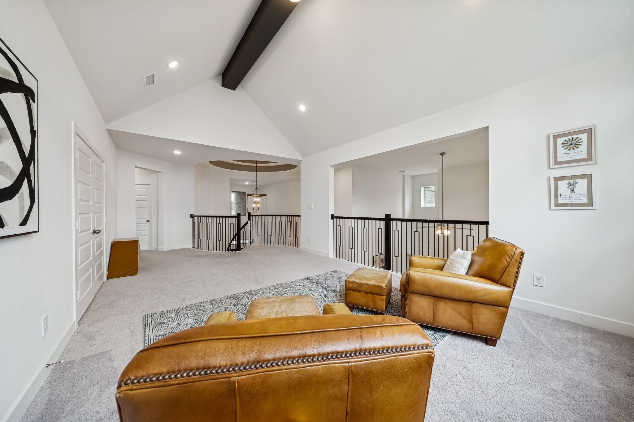 519 Caverna Street Montgomery, TX 77316 - Photo 25 of 41 Another view of the spacious upstairs game room. The second floor also includes three additional bedrooms and a dedicated media room.