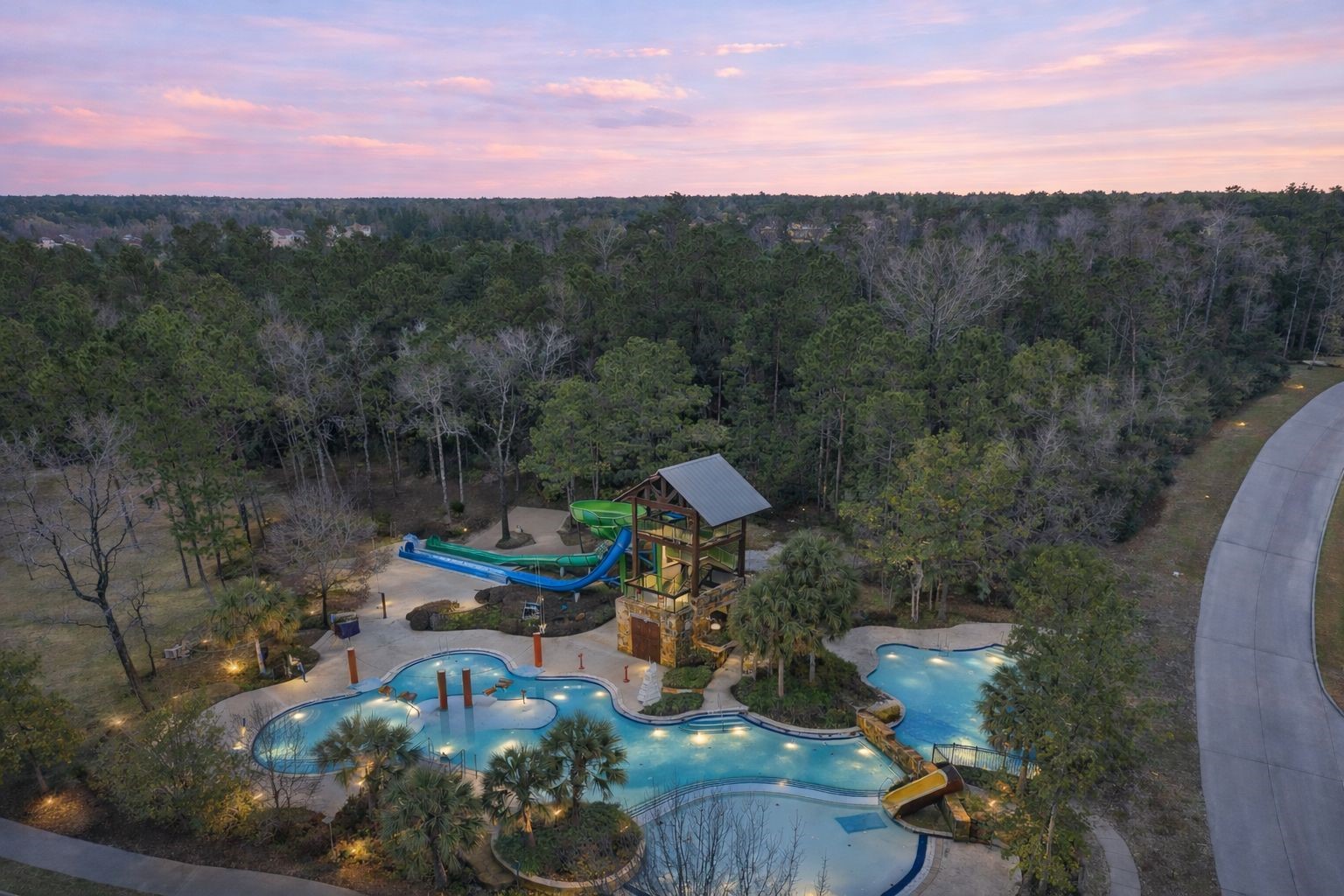 519 Caverna Street Montgomery, TX 77316 - Photo 34 of 41 Woodforest is known for its resort style pools and water slides, part of the community’s extensive amenities.