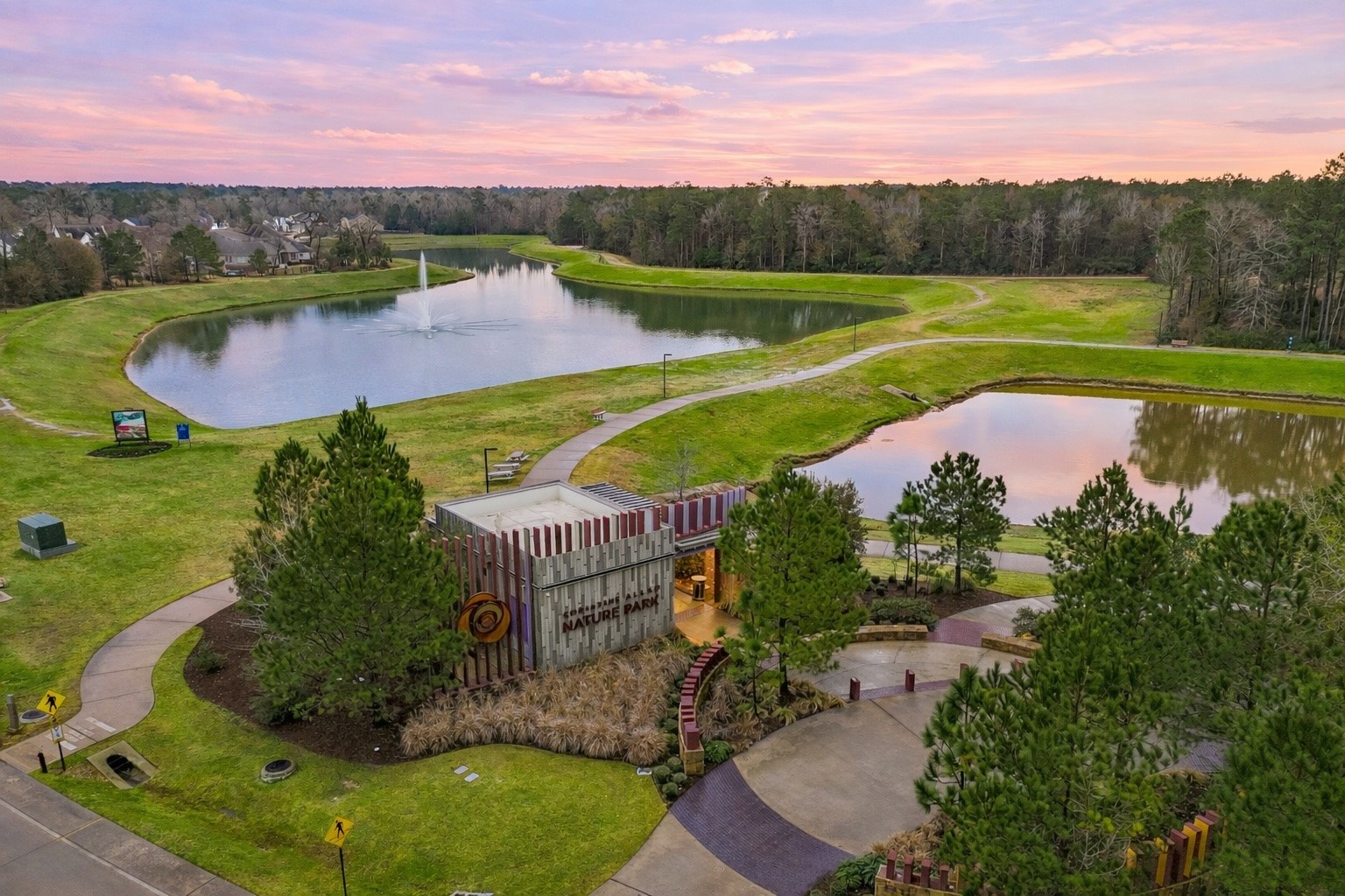 519 Caverna Street Montgomery, TX 77316 - Photo 37 of 41 Christine Allen Nature Park features peaceful walking paths, wildlife observation areas, and scenic views throughout the preserve.
