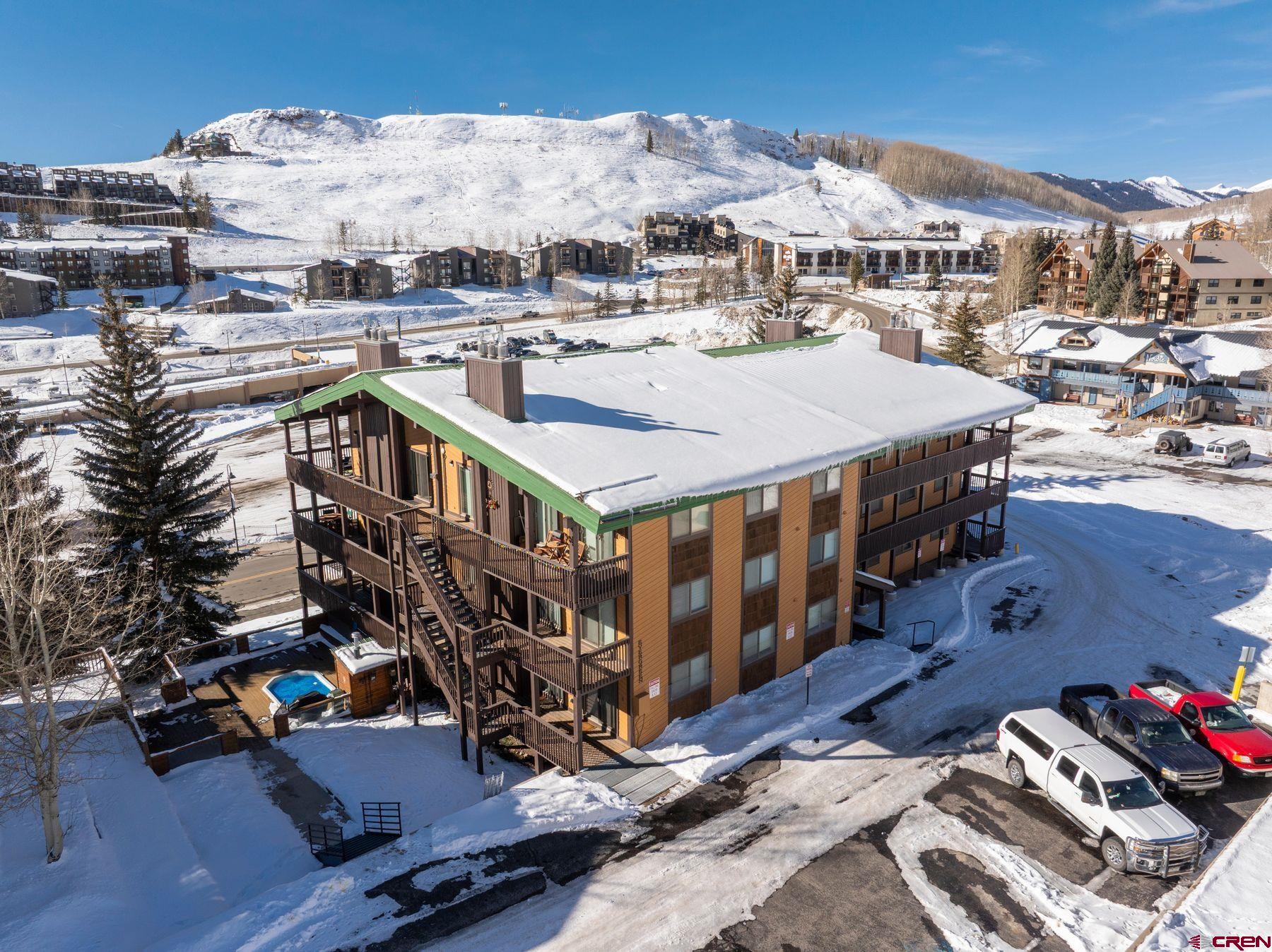 35 Emmons Road, Unit A Crested Butte, CO 81225 - Photo 24 of 28 a view of a big building in front of the house