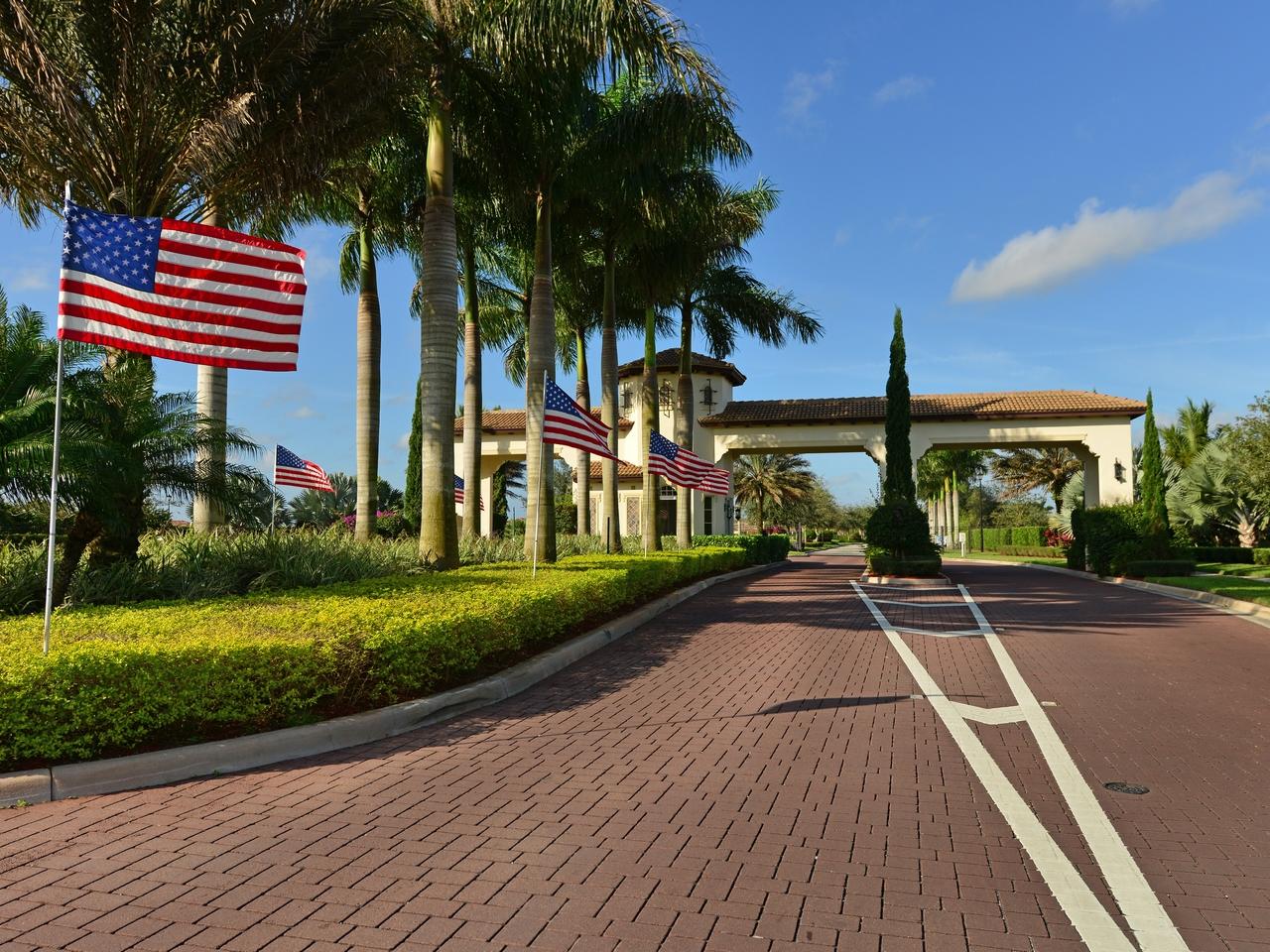 434 Rudder Cay Way Jupiter, FL 33458 - Photo 47 of 52 a house with trees in front of it