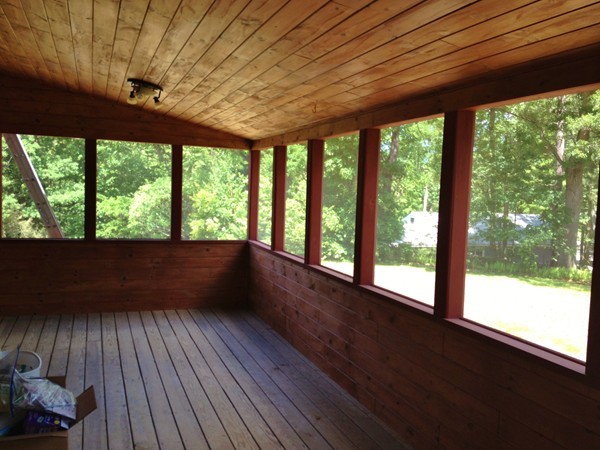 8 Old Worcester Road Westminster, MA 01473 - Photo 18 of 25 a view of empty room with wooden floor and balcony