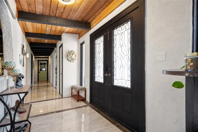 a view of an entryway