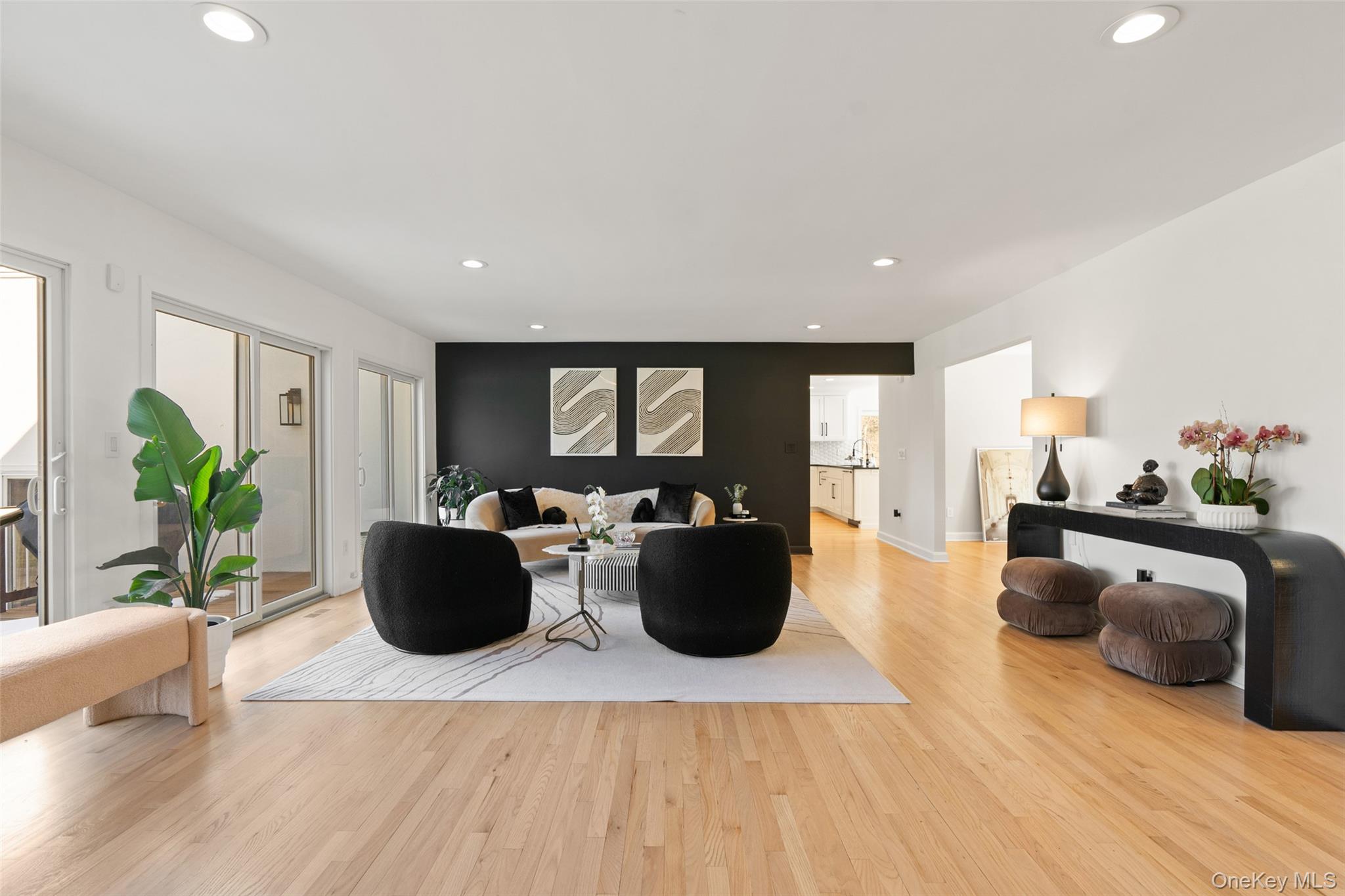 15 Haights Cross Road Chappaqua, NY 10514 - Photo 10 of 35 Formal Living Room flows gracefully onto the Kitchen