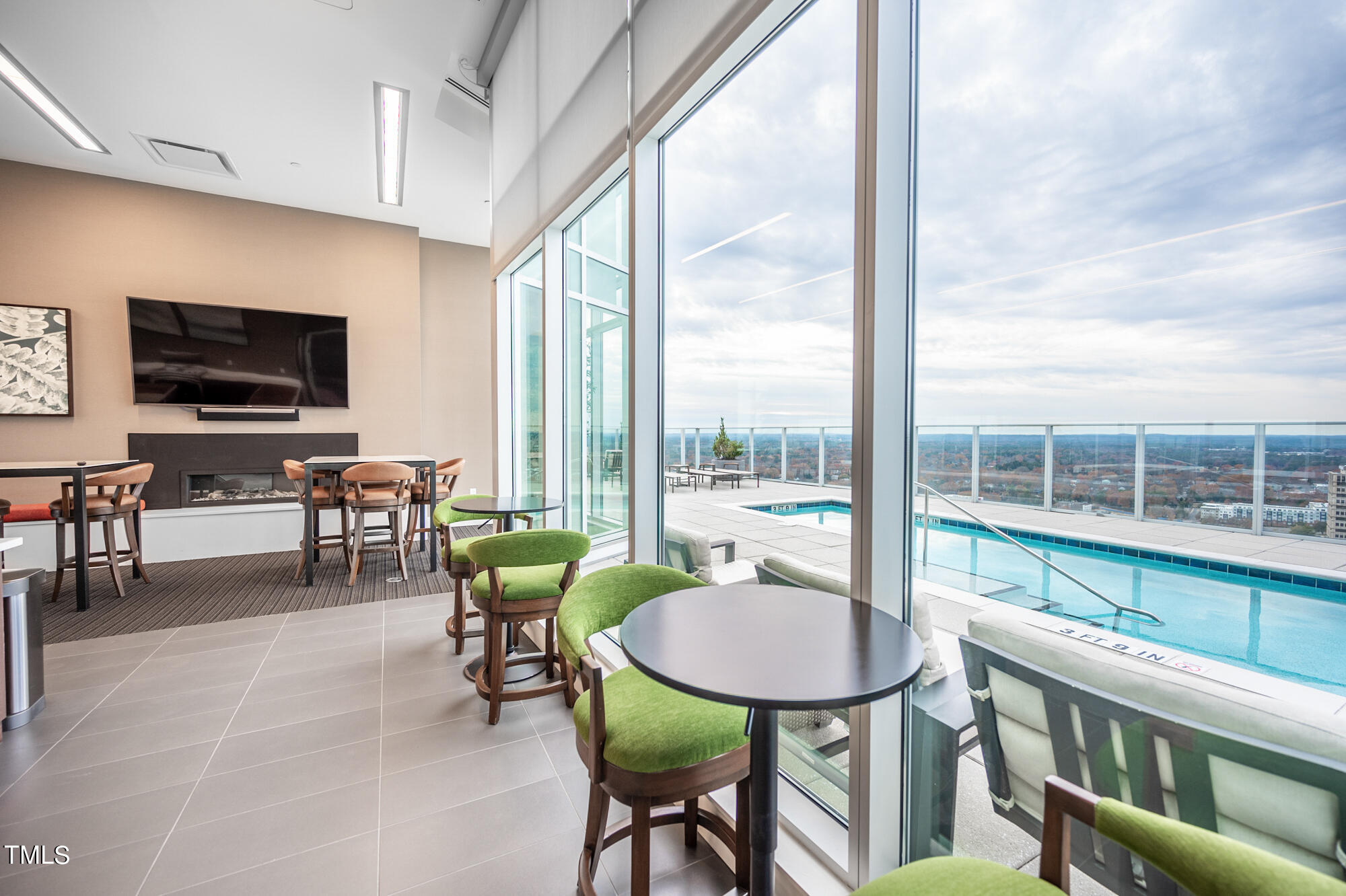 110 Corcoran Street, Unit 2301 Durham, NC 27701 - Photo 50 of 66 a view of a livingroom with furniture window and outside view